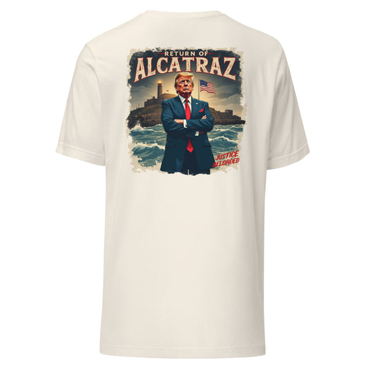 Return of Alcatraz t-shirt